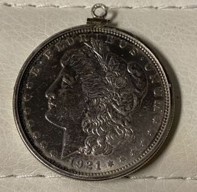 1921 Morgan Silver Dollar