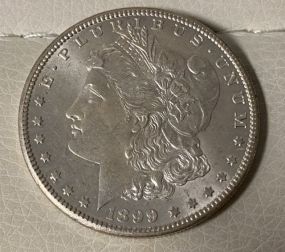 1899-O Morgan Silver Dollar