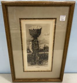 Phillip Sage Signed "Willie" Print