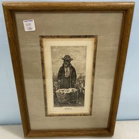 Phillip Sage Signed "Ben" Print
