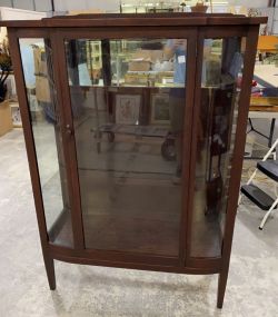 Vintage Antique Single Door China Cabinet