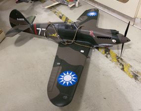 Battery Operated Styrofoam Plate, used condition.