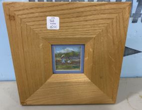 "Picking Flowers" Pastel by Bonnie Busbee