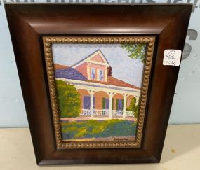"Garden District House" Oil by Richard Moor