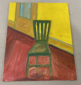 Richard McKey Chair Painting 8" x 10"