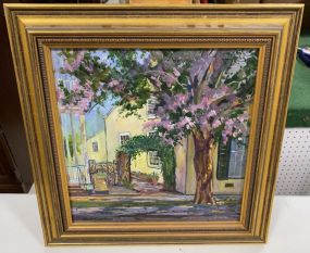 "Two Gateways" Acrylic by Albert Smathers