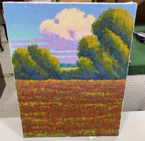 "Milo Field" Oil by Richard Moor