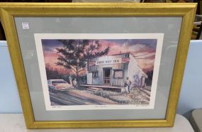 Mark Millet Artist Proof "Three Way Inn" Print