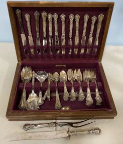 75 Piece "Chantilly" Gorham Sterling Flatware