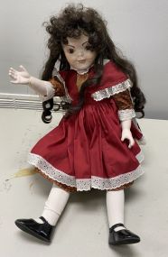 Large Porcelain Doll