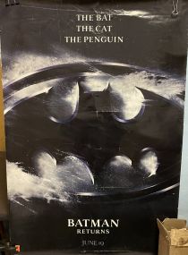 Batman Movie Poster The Bat, The Cat, The Penguin