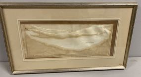 Blanche Batson "Mountain Valley II" Paper Art