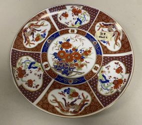 Imari Style Plate 10"