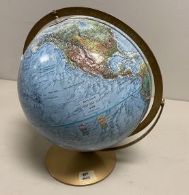 Replogle 12" Land And Sea Globe