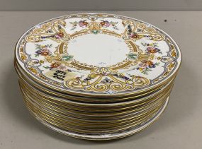 Cauldon China England Plates 10 1/2"dia.