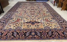 Large Persian Wool Hand Woven Rug 12' x 20'3