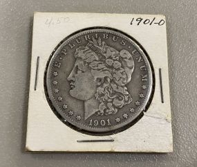1901-0 Morgan Silver Dollar