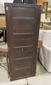 Old Wood Interior Door