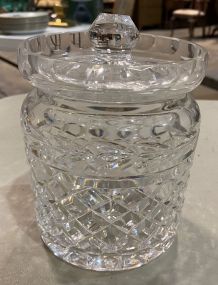 Waterford "Glandore" Pattern Crystal Biscuit Jar