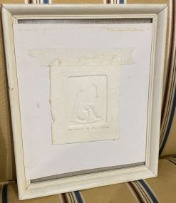 Blanche Batson "The Family" Embossed Paper Art