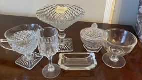 Group of Vintage Glassware Pieces