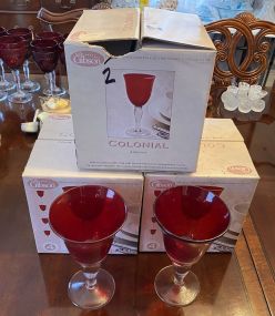 11 Gibson Colonial 12 Ounce Goblets