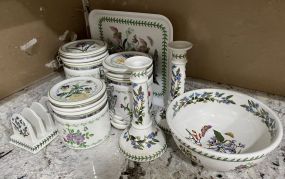 Botanic Garden Set of Porcelain