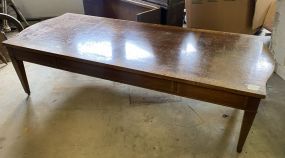 French Provincial Mahogany Coffee Table