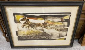 Signed "Tandem Leap" 54/200 1977