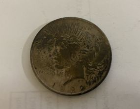 1922 Peace Liberty Dollar