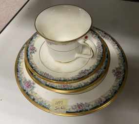 Noritake "MI Amor" Plates, Saucer and Cup