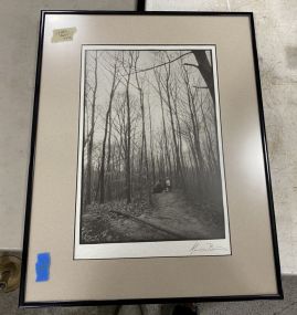 Signed Photograph of Mother and Child
