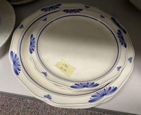 Noritake Gala Cuisine Dutch Tile Plates