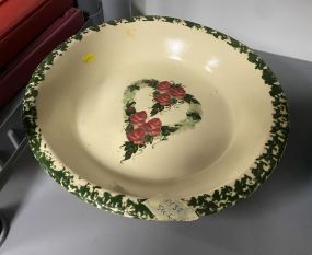 Heart Painting Ceramic Bowl