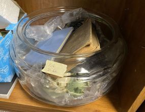 Large Glass Serving Bowl