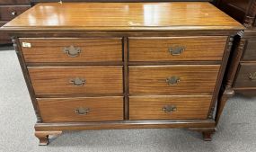 Vintage Chippendale Style Mahogany Dresser