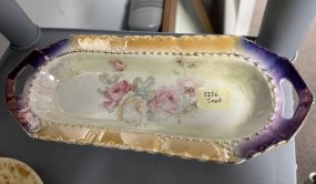 Hand Painted Germany Porcelain Dish