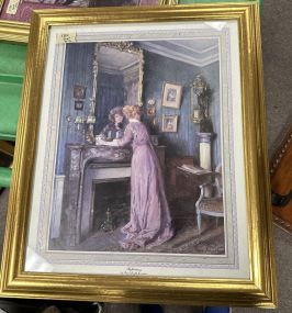 Roger Jourdain "Reflections" Print