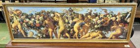 Framed Cherub Print