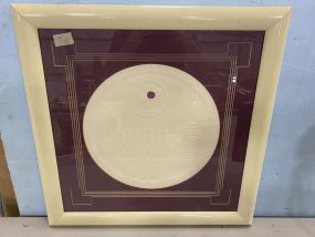 Rosemary Kelly "Purple Heart" Embossed Paper Art