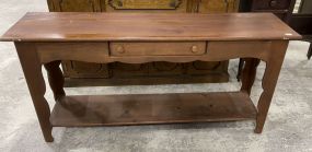 Late 20th Century Pine Sofa Table