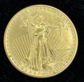 1/2 oz. Fine Gold 25 Dollar Liberty Eagle