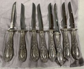 Towle "King Richard" Sterling Handled Steak Knives