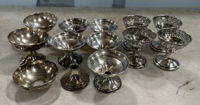 Group of Sterling Dessert Bases 8.735 ozt