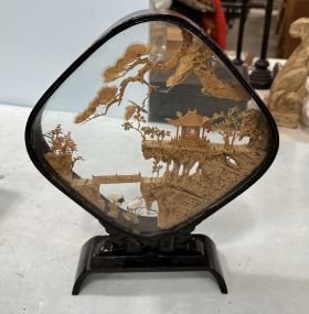 Chinese Cock Carving Artwork