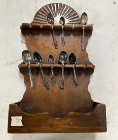 8 Sterling Spoons