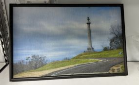 Signed Pickett "La Monument" Framed