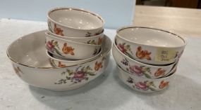 German Porcelain Berry Bowl Set