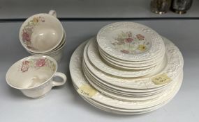 Theme Eggshell Partial China Set