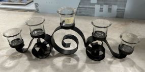 Decorative Metal Candle Holder